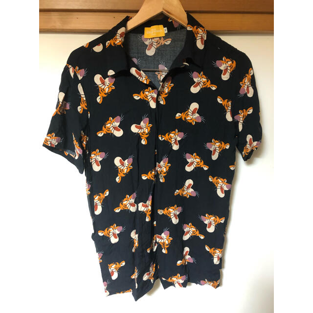 ディズニー Disney ティガー S Tシャツ アロハシャツ レーヨン