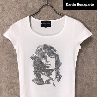 Dartin Bonaparto Tシャツ 半袖 トップス スパンコール 迷彩柄