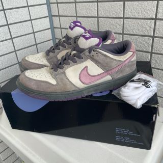 ナイキ(NIKE)のNIKE DUNK LOW PRO SB ピジョン ダンク パープル AJ1(スニーカー)