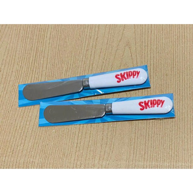 🥜SKIPPY バターナイフ アメリカ ピーナツバター ブランド 非売品 インテリア/住まい/日用品のキッチン/食器(食器)の商品写真