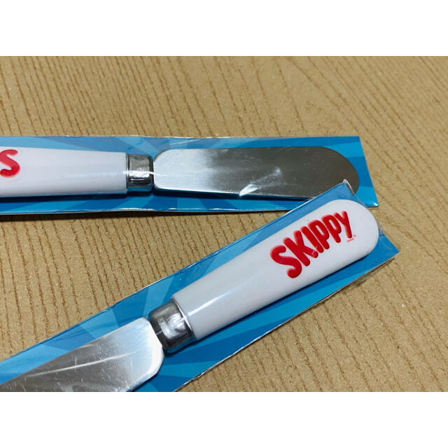 🥜SKIPPY バターナイフ アメリカ ピーナツバター ブランド 非売品 インテリア/住まい/日用品のキッチン/食器(食器)の商品写真