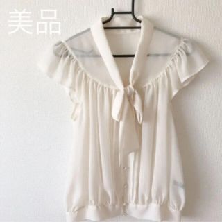 ページボーイ(PAGEBOY)のトップス ブラウス　ページボーイ   M(シャツ/ブラウス(半袖/袖なし))