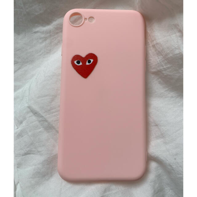 COMME des GARCONS(コムデギャルソン)のギャルソン　♡ iPhoneケース　iPhoneSE2/7/8 スマホ/家電/カメラのスマホアクセサリー(iPhoneケース)の商品写真