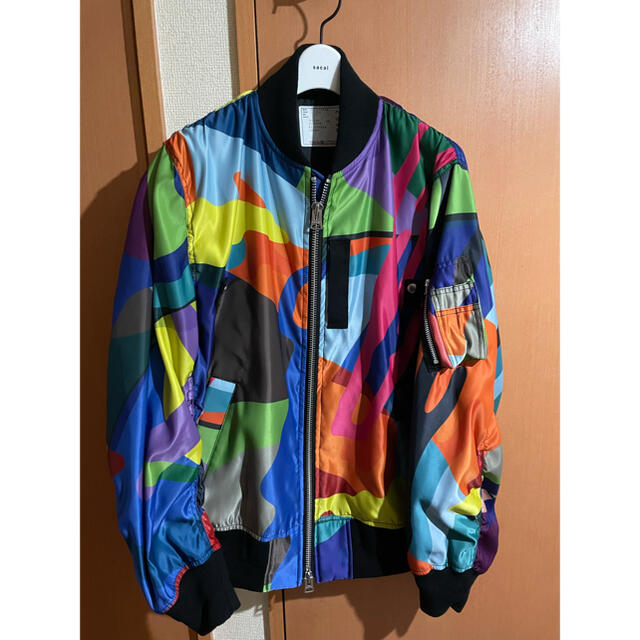 現品限り一斉値下げ！】 sacai - sacai x 新品 3 L Blouson MA-1