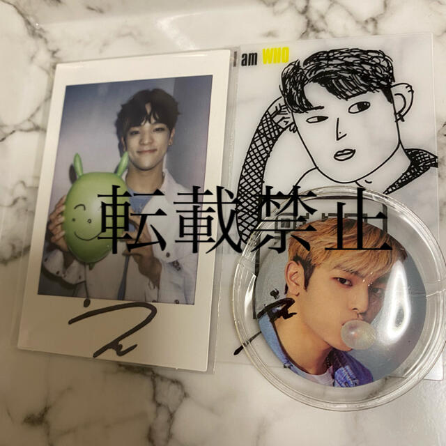 SALE/10%OFF ONEUS チェキ ポラロイド 直筆サイン入り HWANWOONG