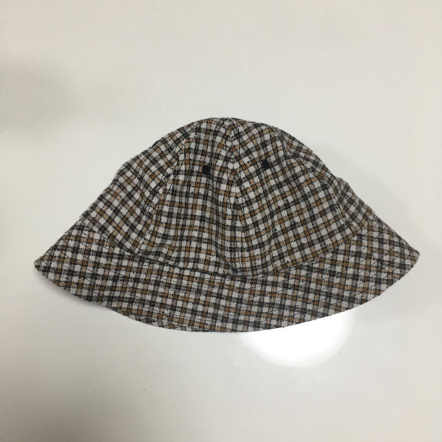 mfpen BELL HAT チェックベルハット帽子