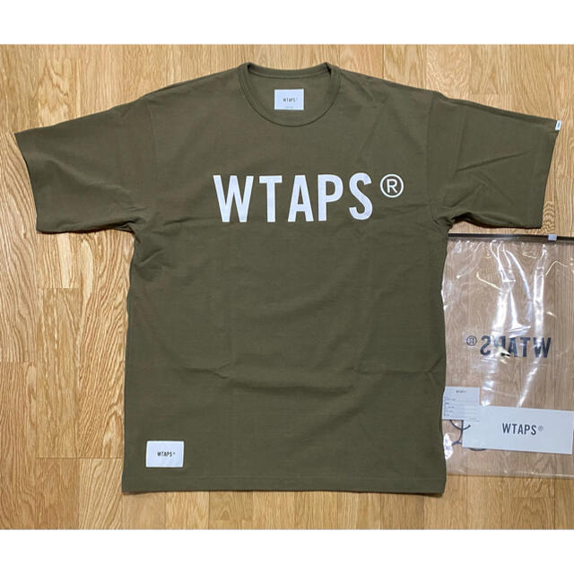 【送料込】 W)taps - WTAPS BANNER  Tシャツ Mサイズ　21SS ダブルタップス Tシャツ/カットソー(半袖/袖なし)
