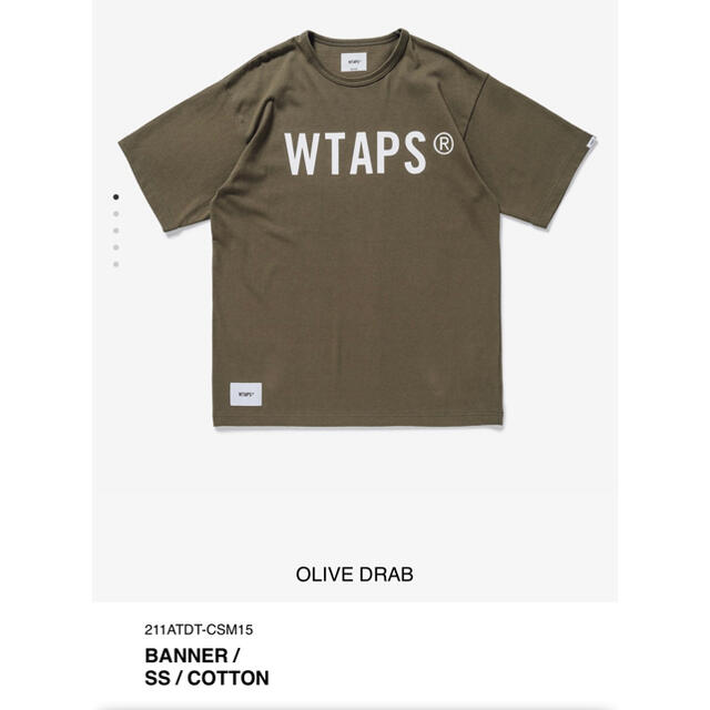 WTAPS BANNER  Tシャツ Mサイズ　21SS ダブルタップス