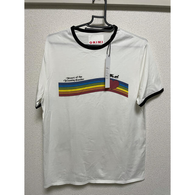 orimi リンガーT ORIMI RAINBOW T-SHIRT