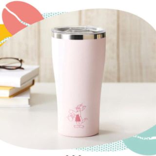 タリーズコーヒー(TULLY'S COFFEE)のタリーズ トムとジェリー ステンレスタンブラー（ピンク）オンライン限定(タンブラー)