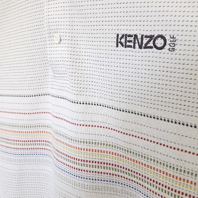 KENZO(ケンゾー)の★90s old KENZO XXL ビッグサイズ ポロシャツ メンズのトップス(ポロシャツ)の商品写真