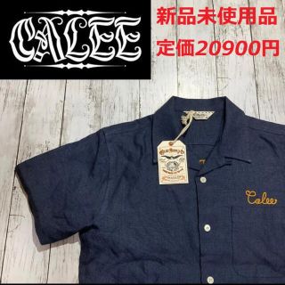 キャリー(CALEE)の新品タグ付き【CALEE】キャリー LINEN EMBROIDERY SHIRT(シャツ)