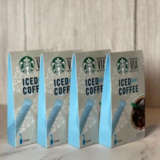 スターバックスコーヒー(Starbucks Coffee)のスタバヴィア 4個 アイスコーヒー スタバコーヒー スターバックス ヴィア(コーヒー)