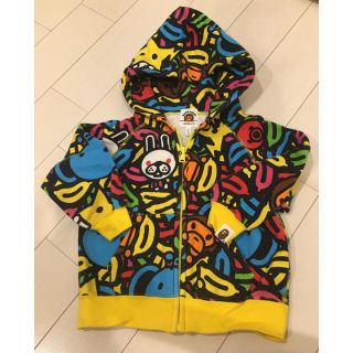 アベイシングエイプ(A BATHING APE)のエイプ パーカー 90(ジャケット/上着)