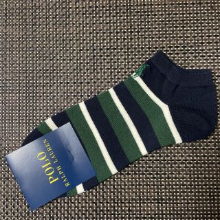 ポロラルフローレン(POLO RALPH LAUREN)のPolo Ralph Lauren！ボーダー！メンズスニーカーソックス！(ソックス)