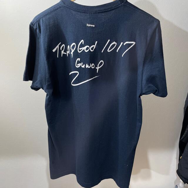 Supreme(シュプリーム)のsupreme シュプリーム Gucci Mane 16AW M ネイビー レア メンズのトップス(Tシャツ/カットソー(半袖/袖なし))の商品写真