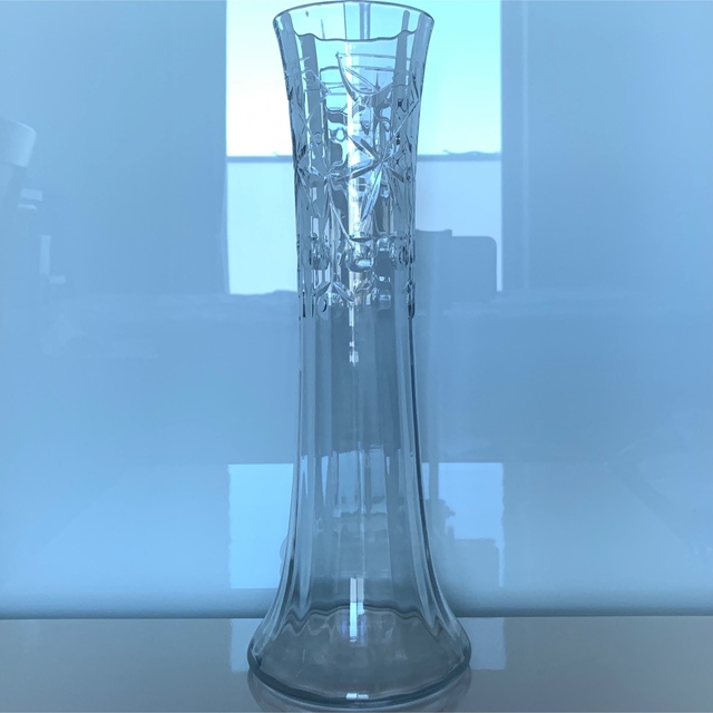 ✯極レア 最高級 30cm Baccarat オールドバカラ プラタナス 花瓶✯