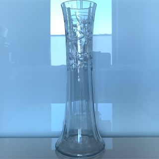 ✯極レア 高級 30cm Baccarat オールドバカラ プラタナス 花瓶 ✯