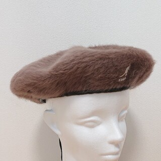 カンゴール(KANGOL)のM 美品 KANGOL SMU Furgora Big Monty  ベレー帽(ハンチング/ベレー帽)