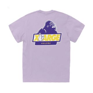 エクストララージ(XLARGE)のFR2  XLARGE  新作コラボTシャツ　　パープル　XL(Tシャツ/カットソー(半袖/袖なし))