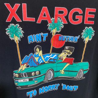 エクストララージ(XLARGE)のxlarge tシャツ バックプリント(Tシャツ/カットソー(半袖/袖なし))