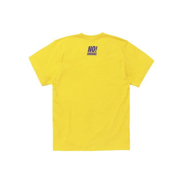 XLARGE(エクストララージ)のXLARGE FR2 コラボ NO SMOKING T-shirt イエロー L メンズのトップス(Tシャツ/カットソー(半袖/袖なし))の商品写真