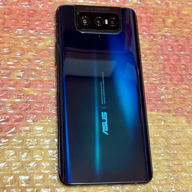 黒⭐未使用に近い超美品⭐ASUS Zenfone7 ZS670KS 国内版