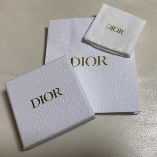 クリスチャンディオール(Christian Dior)のディオール DIOR 空箱 アクセサリーケース ショップバック(小物入れ)