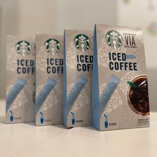 スターバックスコーヒー(Starbucks Coffee)のスタバヴィア 4個 アイスコーヒー スタバコーヒー スターバックス ヴィア(コーヒー)