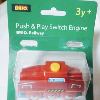 ブリオ(BRIO)の未開封【BRIO】スイッチ式けん引車33235(電車のおもちゃ/車)