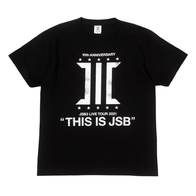 三代目 J Soul Brothers(サンダイメジェイソウルブラザーズ)のTHIS IS JSB ☆ ツアー Tシャツ・Lサイズ エンタメ/ホビーのタレントグッズ(ミュージシャン)の商品写真