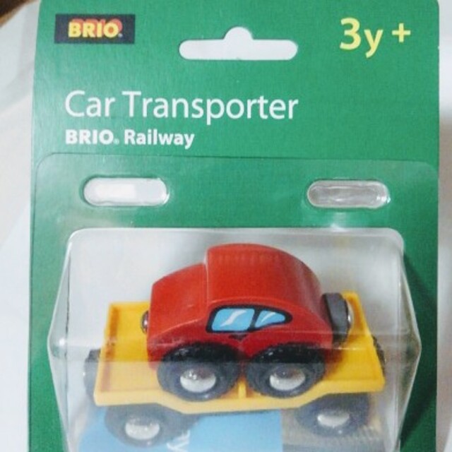 BRIO(ブリオ)の未開封【BRIO】車両輸送車33549 キッズ/ベビー/マタニティのおもちゃ(電車のおもちゃ/車)の商品写真