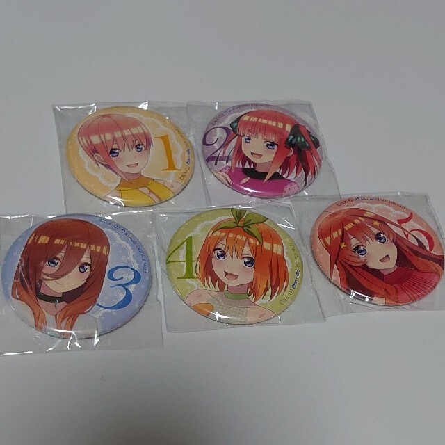 五等分の花嫁アニメイト限定缶バッジセットの通販 By たん ラクマ 五等分の花嫁アニメイト限定缶バッジセットの通販 By たん ラクマ