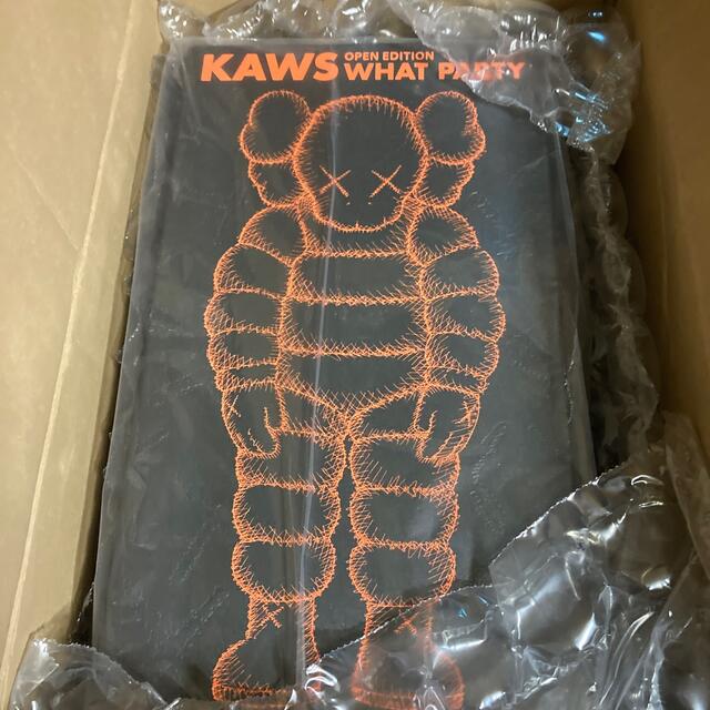 KAWS What Party Figure　Orange