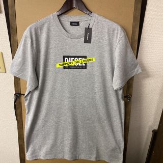 ディーゼル(DIESEL)の【新品】DIESEL ビッグサイズ ボックスロゴ プリントTシャツ XLサイズ(Tシャツ/カットソー(半袖/袖なし))