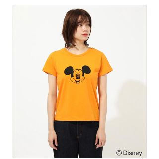 アズールバイマウジー(AZUL by moussy)のマウジー　MICKEY FACE TEE(Tシャツ(半袖/袖なし))