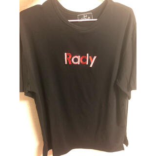 レディー(Rady)のRady rady レディー 武藤静香 刺繍 ロゴT Tシャツ(Tシャツ(半袖/袖なし))