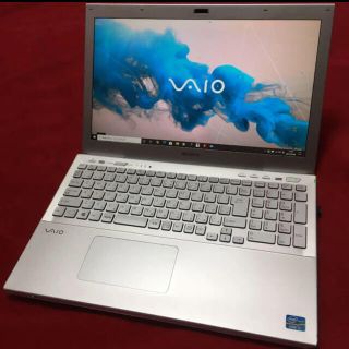 SONY　VAIO　白＋vaio 深紫　2点おまとめ