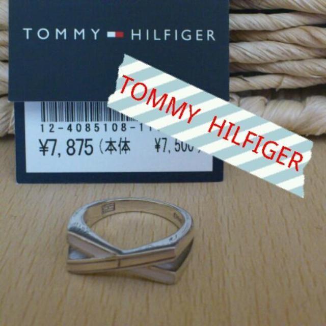 TOMMY HILFIGER(トミーヒルフィガー)の値下げ！トミー☆シルバーリング レディースのアクセサリー(リング(指輪))の商品写真