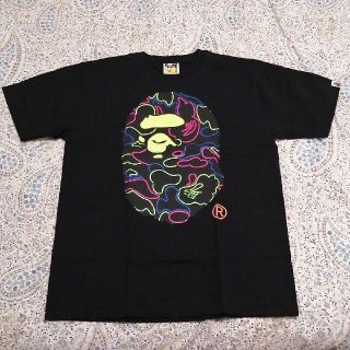 アベイシングエイプ(A BATHING APE)の★新品★A BATHING APE×ドーバーストリートTシャツ黒M+白XL(Tシャツ/カットソー(半袖/袖なし))