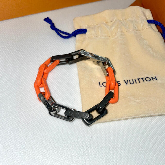 LOUIS VUITTON(ルイヴィトン)の新品 Mサイズ LOUIS VUITTON ブラスレ・モノグラム チェーン メンズのアクセサリー(ブレスレット)の商品写真