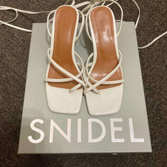 SNIDEL - SNIDEL(スナイデル) レースアップサンダルの通販 by SNIDEL - SNIDEL(スナイデル) レースアップサンダルの通販 by