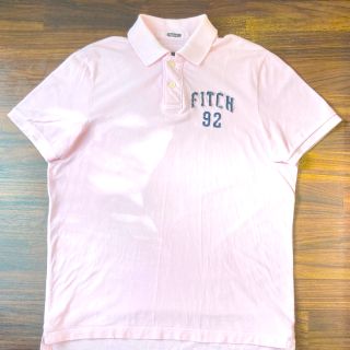 アバクロンビーアンドフィッチ(Abercrombie&Fitch)の【ビンテージ90年物☆】アバクロ　ピンクポロ　XXL(ポロシャツ)