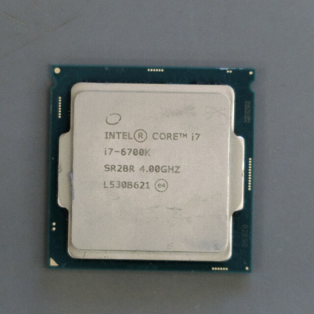 intel CPU core i7-6700K 【動作確認済】-