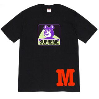 シュプリーム(Supreme)のSupreme Bear Tee  M  黒(Tシャツ/カットソー(半袖/袖なし))