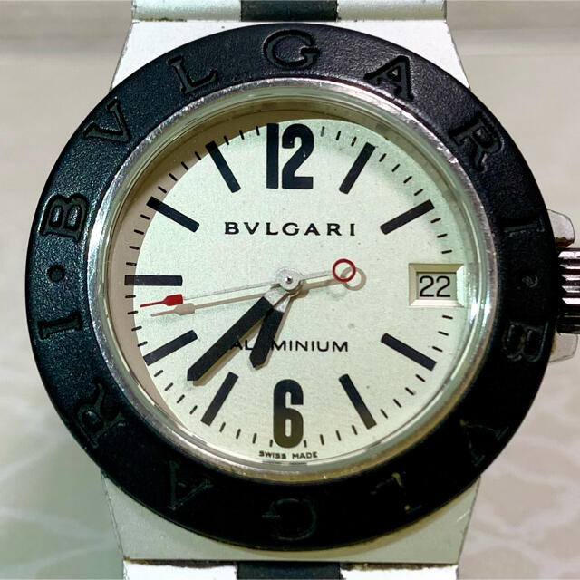 品名アルミニウムブルガリ 腕時計 アルミニウム AL32A クォーツ メンズ