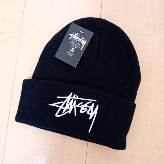 【激レア】90s oldstussy box logo beanie