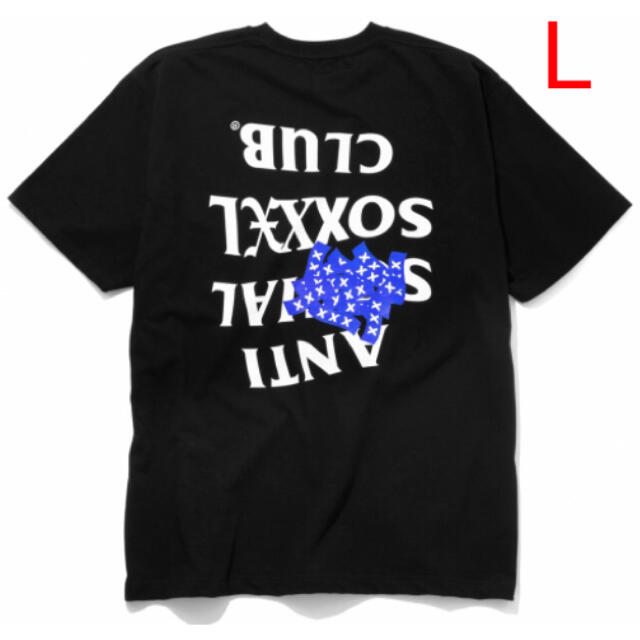 新品 GOD SELECTION XXX ASSC Tシャツ Lサイズ 黒