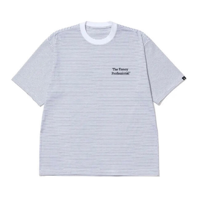 セール】 Ennoy サイズＬ T-Shirt Border L/S - Tシャツ/カットソー(七 