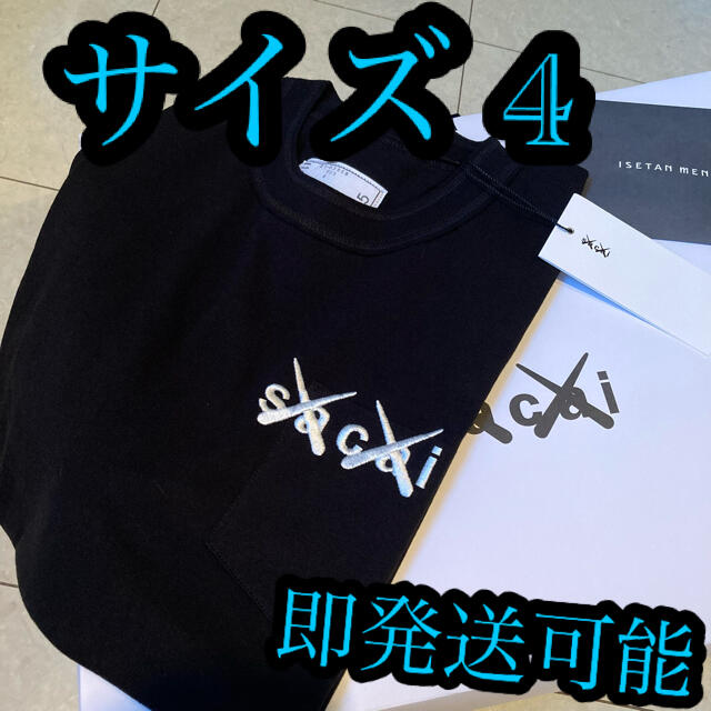 メンズsacai x kaws Tシャツ サイズ4 XL